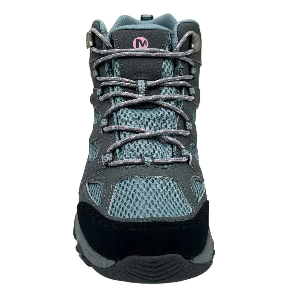 Merrell Youth Girls Moab 3 Waterproof Leather Hiking Shoe Size 7‎ Altitude Gray